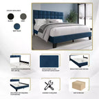 Lit plateforme ChaletPosh