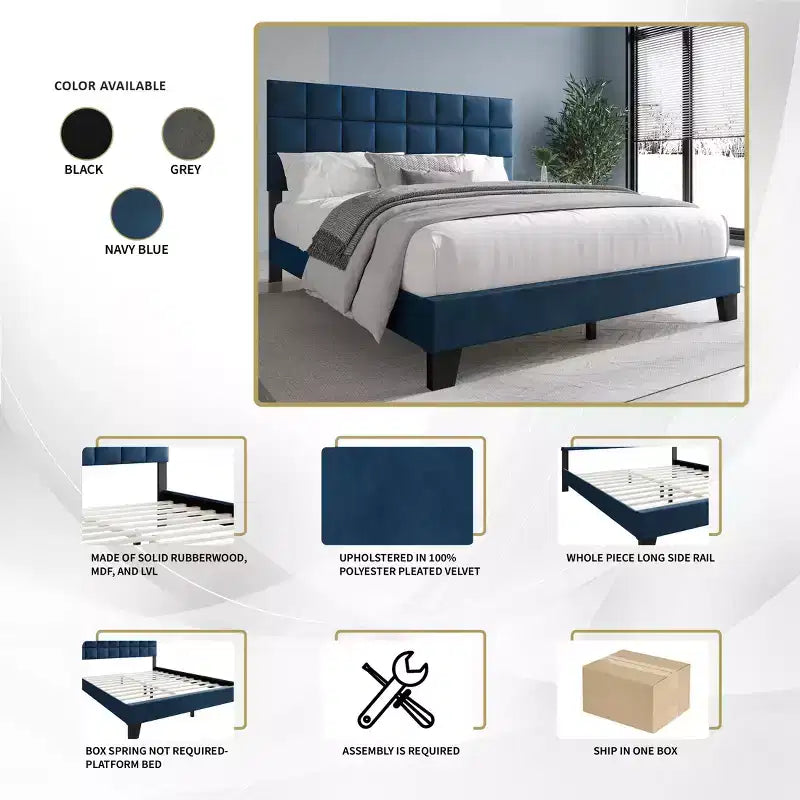 Lit plateforme ChaletPosh