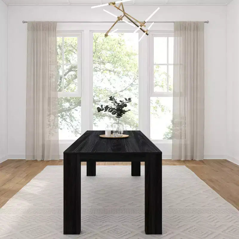 Table de salle à manger rectangulaire moderne (94 po / 2380 mm)