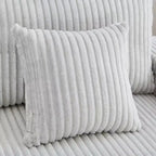 Canapé-méridienne en velours côtelé de 191,77 cm avec dossier réglable, accoudoirs de rangement et porte-gobelets