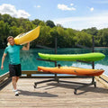 Support de rangement autoportant pour 3 kayaks avec roues verrouillables