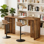 Table de salle à manger haute rustique