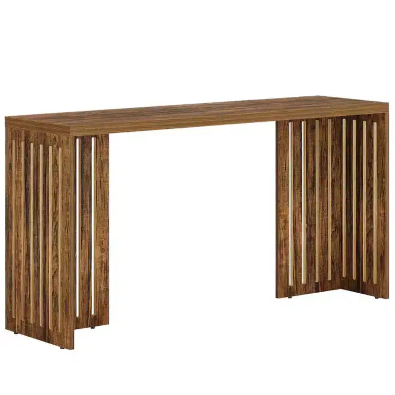 Table de salle à manger haute rustique