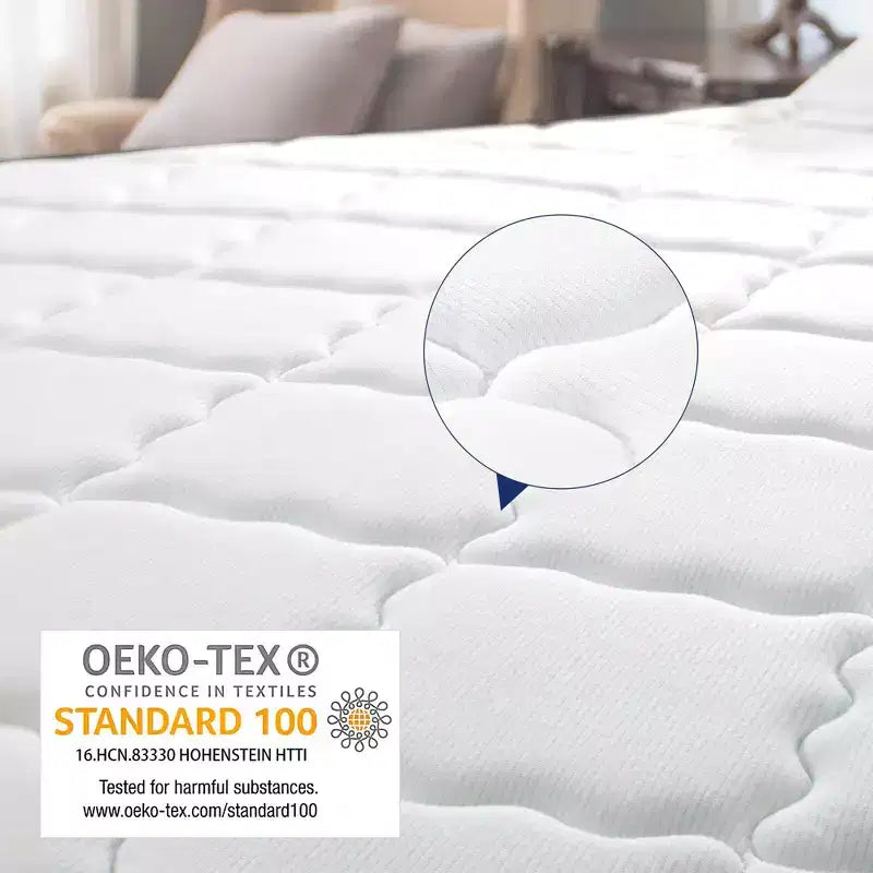 Matelas Hybride à Ressorts Ensachés de 12 Pouces