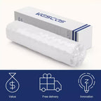 Matelas Hybride à Ressorts Ensachés de 12 Pouces