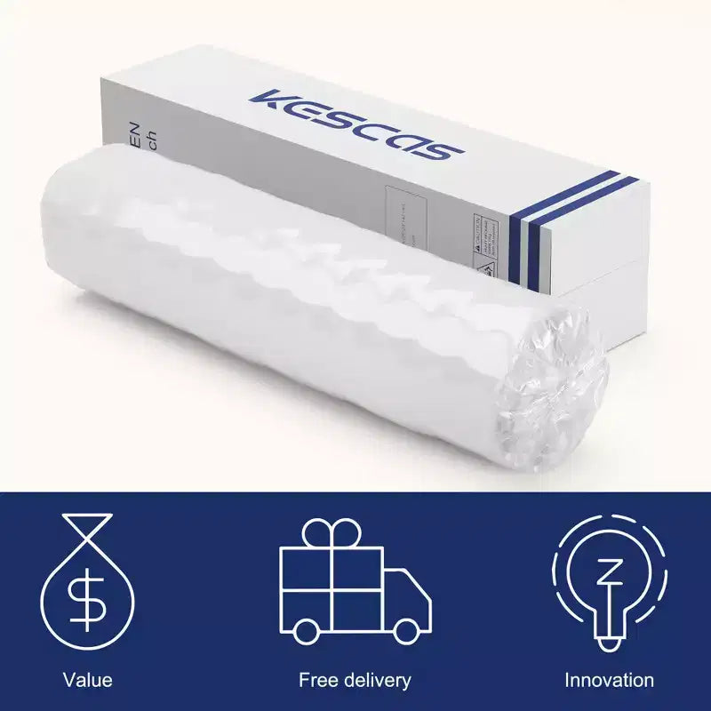 Matelas Hybride à Ressorts Ensachés de 12 Pouces