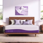Sersper 14 inch AeroChar Cooling Gel Memory Foam Mattress, CertiPUR-US & OEKO-TEX Certified