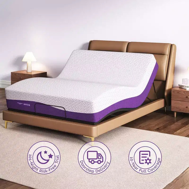 Matelas en mousse à mémoire de forme gel de 35 cm