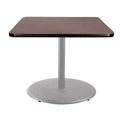 Hampden Furnishings 30" Bennet Collection Square Dining Table Gray/Mahogany