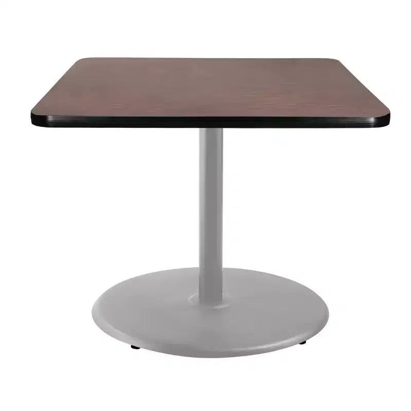 Hampden Furnishings 30" Bennet Collection Square Dining Table Gray/Mahogany