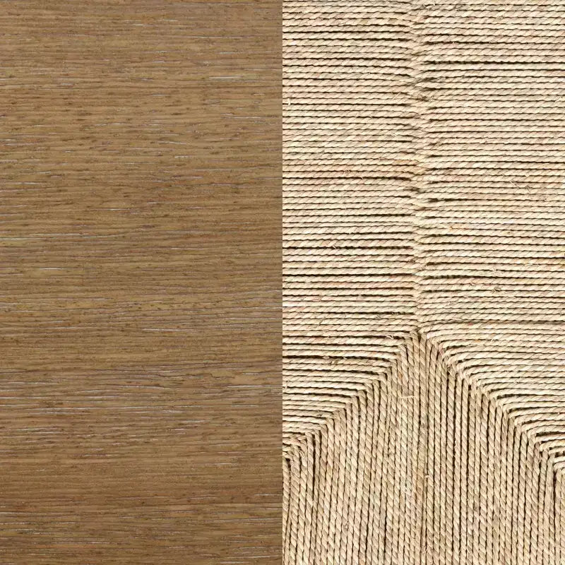 Meuble TV mural Nathan James Beacon pour téléviseurs jusqu'à 50", marron clair