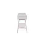 Console avec étagères ouvertes - Blanc cassé