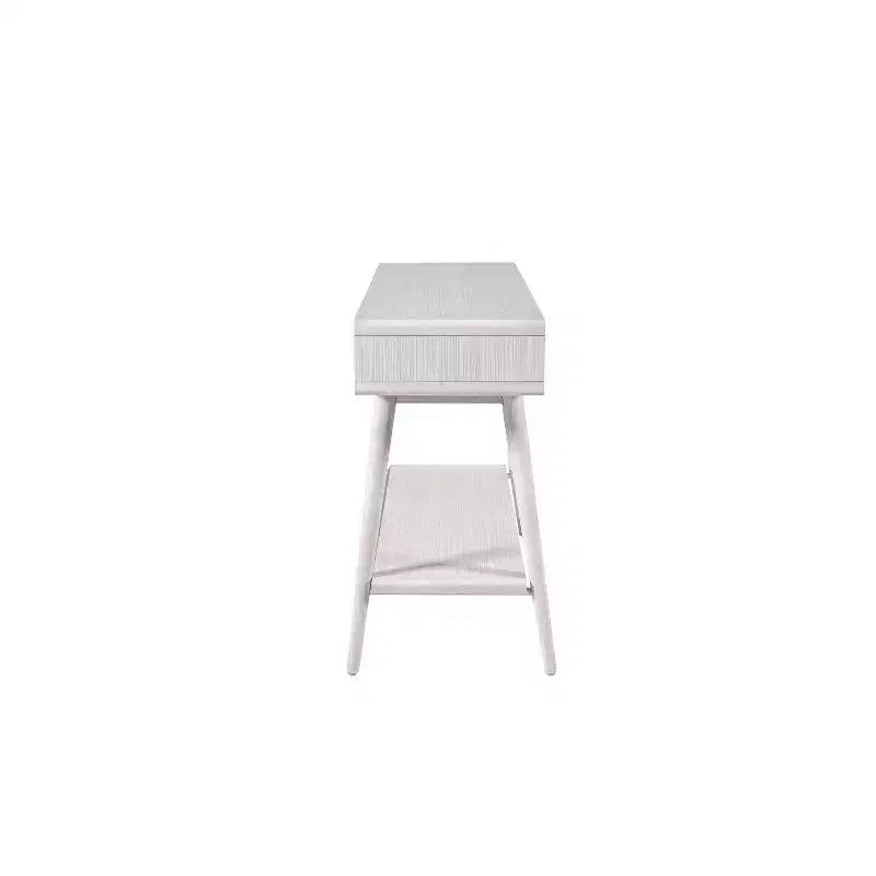 Console avec étagères ouvertes - Blanc cassé