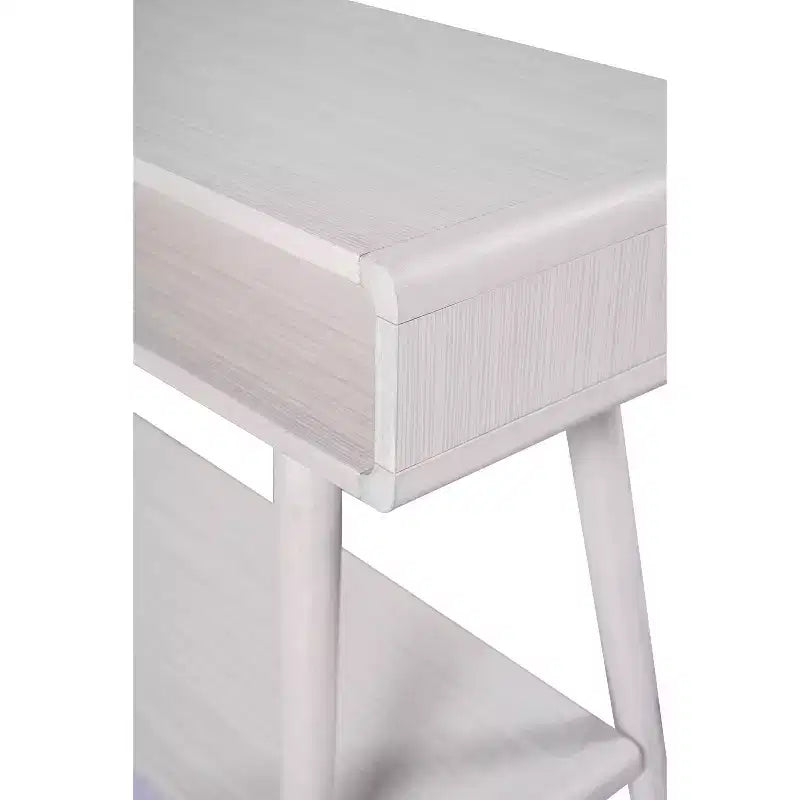Console avec étagères ouvertes - Blanc cassé