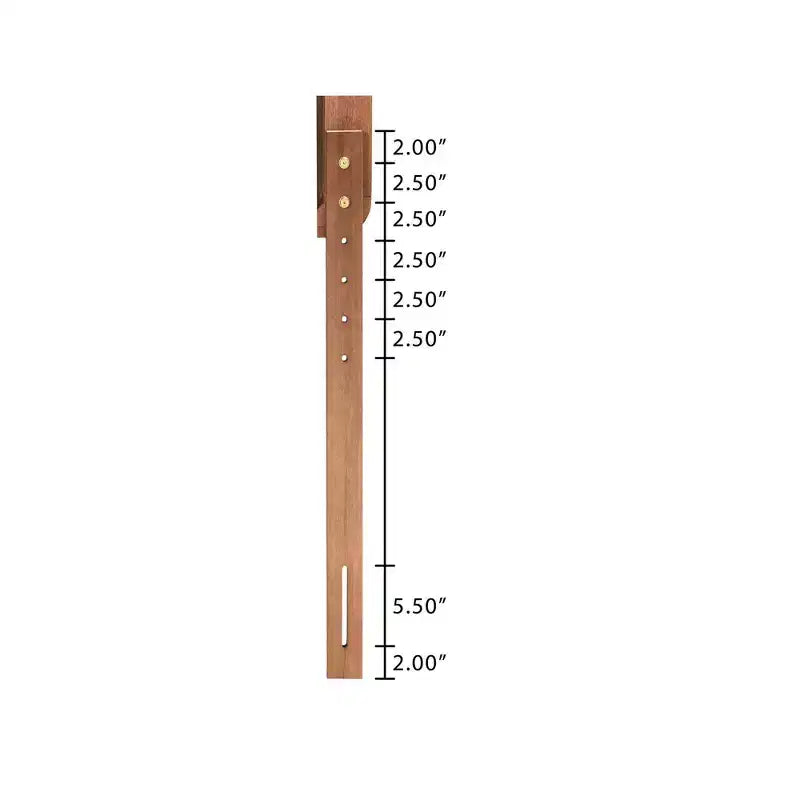 Lit de rangement Latrell en bois et rotin pour grand lit Baxton Studio, noyer brun