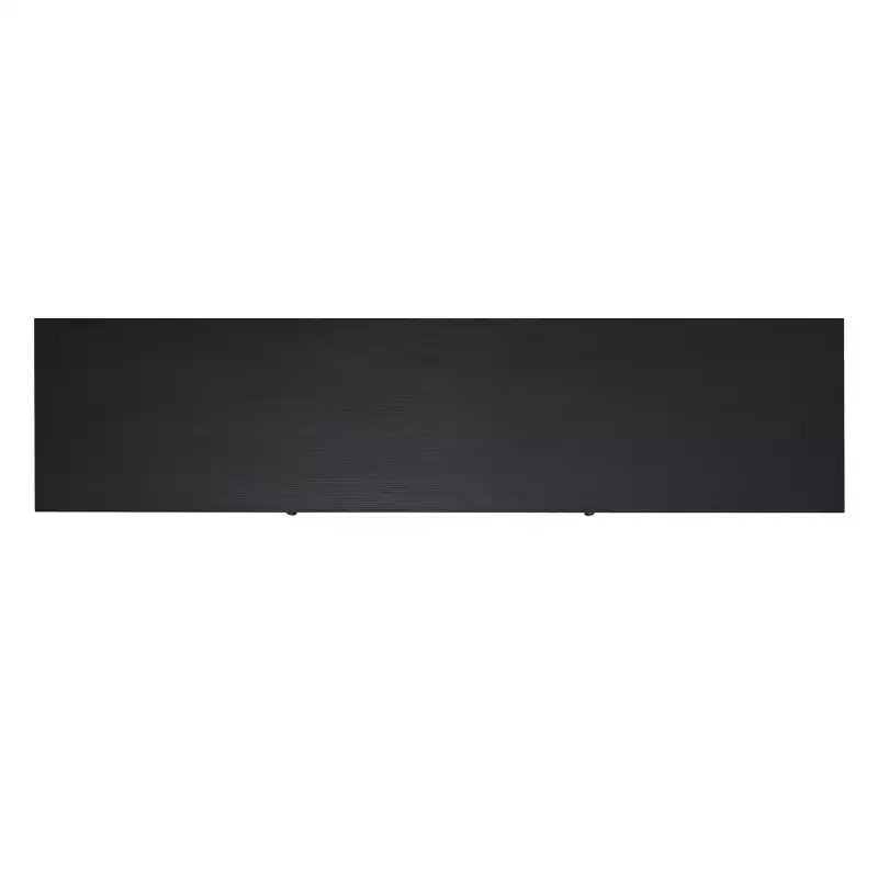 Flash Furniture Meuble TV Sheffield Classic pour téléviseurs jusqu'à 80" - Finition moderne avec portes entièrement vitrées - Cadre en bois d'ingénierie de 65" - 3 étagères
