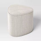 Triangular Shaped Upholstered Corduroy Ottoman - Room Essentials