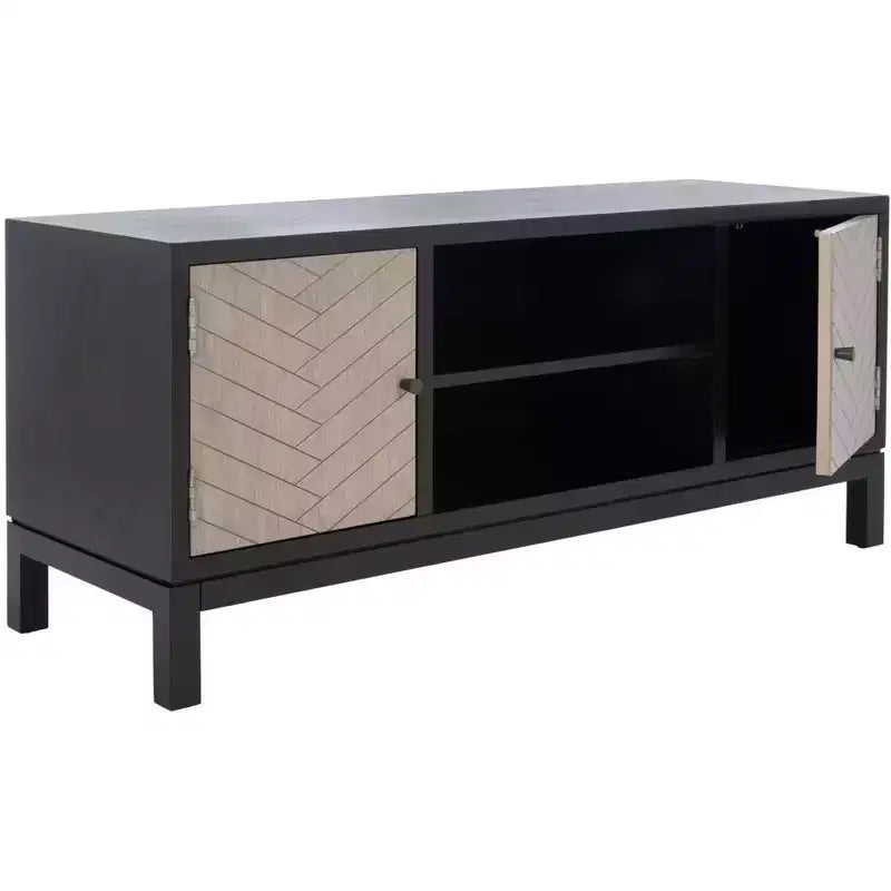 Meuble TV 2 portes 1 étagère Ajana - MED5703 - Safavieh