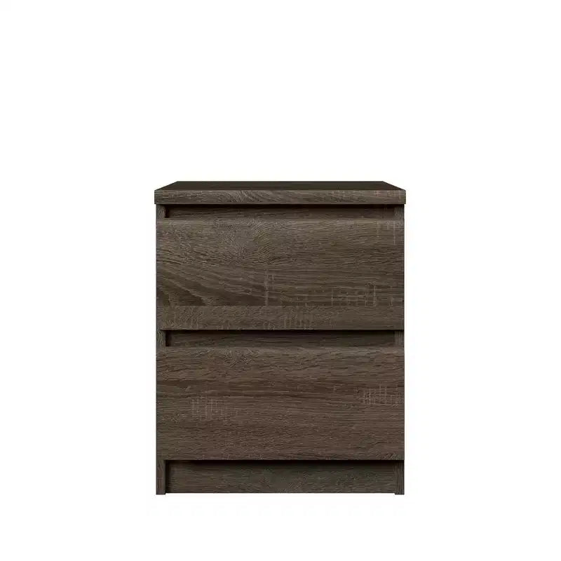 Tvilum, Scottsdale 2 Drawer Nightstand, Truffle Oak